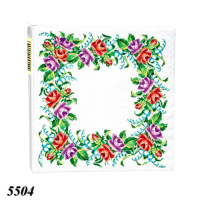 Серветка LaFleur Квітковий віночок 16 шт двошарова (5504)