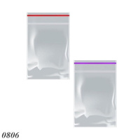 Пакети із застібкою Zip Lock 6х8 см (0806)