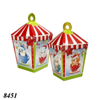 Новорічна коробка Ліхтарик Звірята 600 гр (8451)