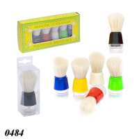 Помазок Panda King кольоровий пластикова ручка (0484)