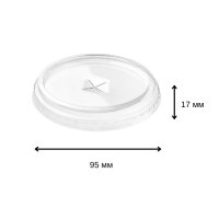 Кришка плоска d95 (7921)