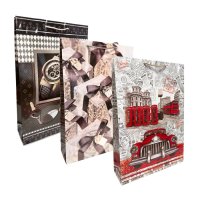 Пакет паперовий подарунковий Асорті 24х40 см (6244)