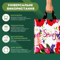 Пакет ПластикПак Весняні квіти 38х34 см (3761)