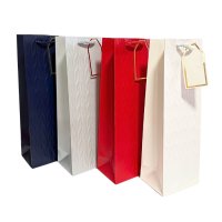 Пакет подарунковий Пляшка 13х40 см (4140)