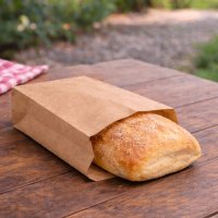 Пакет саше паперовий бурий 10х19х5,5 см 100 шт (3482)