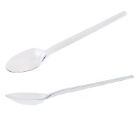 Ложка одноразова столова Андрекс Преміум 165 мм Прозора (9928)