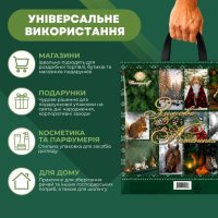 Пакет новорічний Зимове життя 40х42 см (1143)