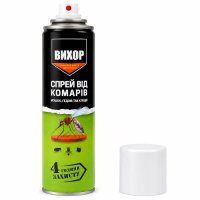 Аерозоль Вихор від комарів, мошок, гедзів та кліщів 150 мл (6651)