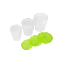 Набір контейнерів круглих Twist 3 шт 0,9 л, 1,3 л, 1,7 л (3235)