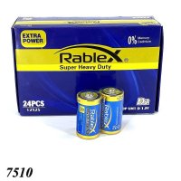 Батарейки R20 Rablex (7510)