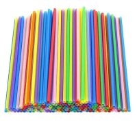 Соломка Мохіто 200 мм d3 мм 250 шт кольорова (4640)