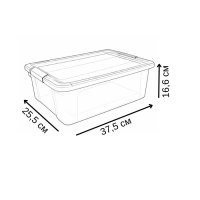 Контейнер харчовий LUX з ручками  9,5л (2813)