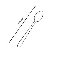 Ложка прозора столова  Super 171 мм (0305)