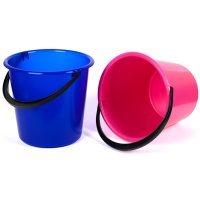 Відро харчове з кришкою МЕД кольорове 7 л (1412)