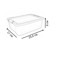 Контейнер харчовий з ручками LUX 1,8 л (3436)