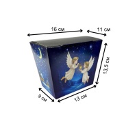Новорічна коробка  Янголи 700 гр (1350)