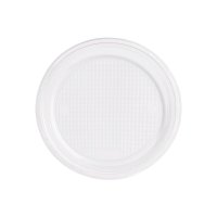 Тарілка одноразова прозора  210 мм (2457)