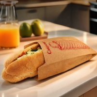 Пакет саше паперовий бурий 9х21х4 см 100 шт (9463)