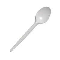 Ложка одноразова столова Андрекс №2 165 мм Біла (0626)