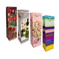 Пакет подарунковий Пляшка 13х40 см (4140)