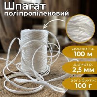 Шпагат поліпропіленовий 100 м 100 г (1508)