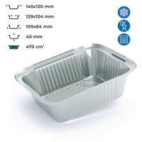 Контейнер алюмінієвий R46L 470 мл (6433)