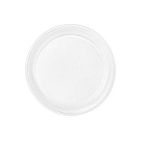 Тарілка одноразова прозора Андрекс 205 мм (3378)