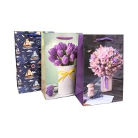 Пакет подарунковий паперовий 15х23х8 см (6246)