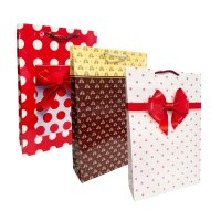 Пакет паперовий подарунковий Асорті 24х40 см (6244)