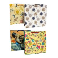 Пакет подарунковий паперовий 23х23х10 см (6547)