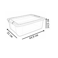 Контейнер харчовий з ручками LUX 12,5 л (2868)