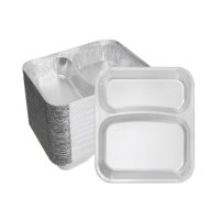 Контейнер алюмінієвий LF-680 2 секції 350+450 мл (4606)