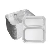 Контейнер алюмінієвий LF-680 2 секції 350+450 мл (4606)