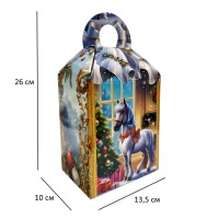 Новорічна коробка Казковий вечір 700 гр (2426) Новорічна коробка Казковий вечір 700 гр (2426)