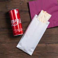 Пакет саше паперовий білий 7х16х4 см 100 шт (8867)