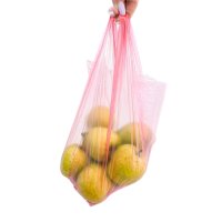 Пакети майка Люкс червоні 25х45 см (3550)