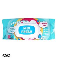 Вологі серветки Baby Biolly 120 шт з клапаном (4262)