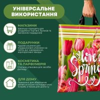 Пакет ПластикПак Рожеві тюльпани 40х42 см (4647)