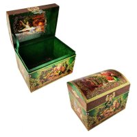 Новорічна коробка Скриня 1000 гр (3611)