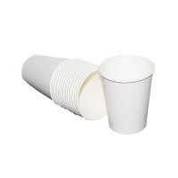 Стакан паперовий 250 мл Білий (0615)
