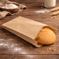 Пакет саше паперовий бурий 18х34х6 см 100 шт (7078)