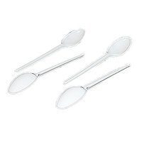 Ложка одноразова чайна Андрекс 120 мм Біла (0726)