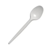 Ложка одноразова столова Андрекс №2 165 мм Біла (0626)