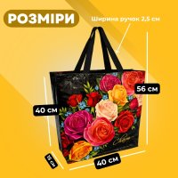 Сумка-шопер Альфа Шарм 40х40х15 см (4266)
