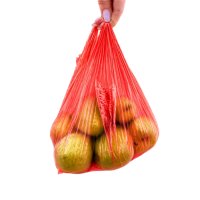 Пакети майка Carbon червоні 25х45 см (5058)