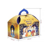 Новорічна коробка Скриня Різдво 800 гр (8461)