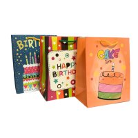 Пакет подарунковий паперовий 18х23х10 см (6540)