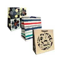 Пакет подарунковий паперовий 16х16х8 см (6252)