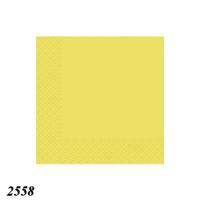 Серветка Марго 18 шт тришарова Жовта (2558)