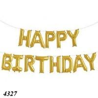 Кулька фольгована Happy Birthday (4327)